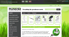 Desktop Screenshot of hunecke-zubehoer.de